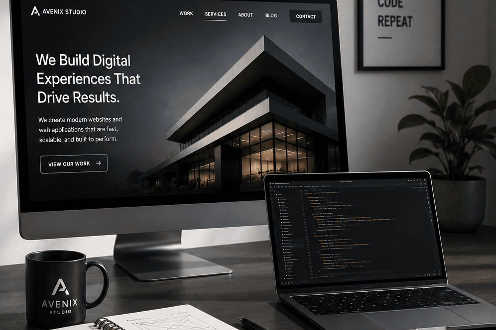Web Development — Avenix Studio service overview